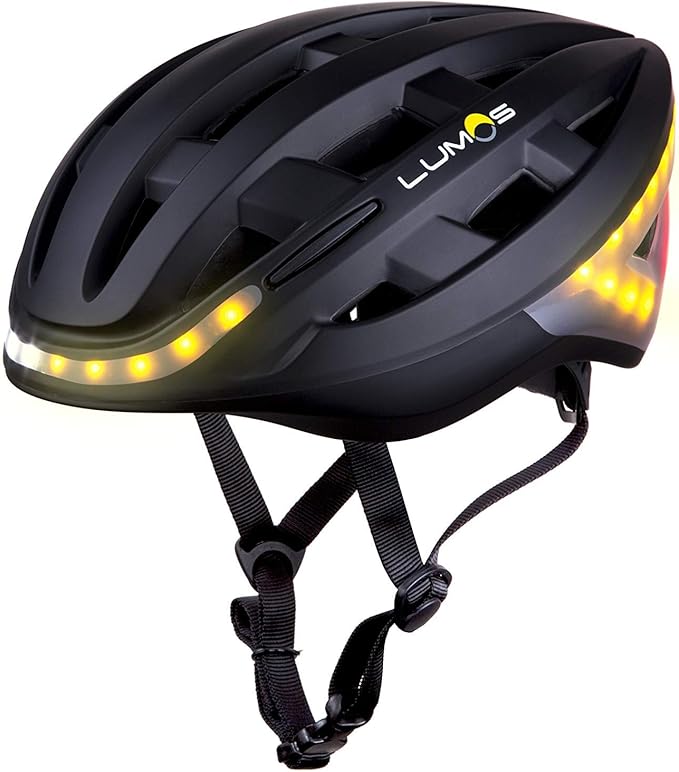 Lumos Kickstart Casco Da Bicicletta Con Indicatori Di Direzione Nero Opaco 54 62cm Amazon It Sport E Tempo Libero