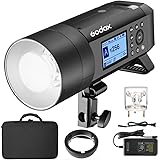 GODOX AD400PRO 400Ws GN72 TTL 1/8000s HSS 2.4G X System All-in-One Outdoor Flash Speedlite Strobe Light,Battery-Powered Monol