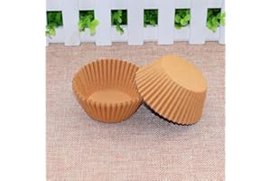 Non-stick 200pcs Standard Cupcake Liners for Baking Greaseproof Parchment Muffin Liners