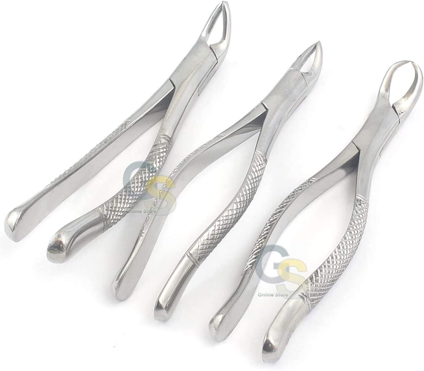 G.S German Grade Dental EXTRACTING Forceps 150S 151S