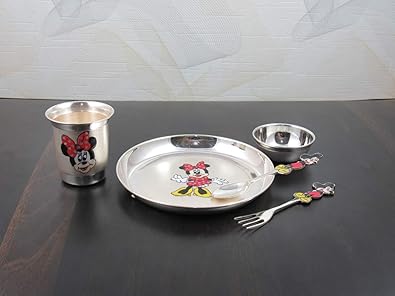 pure silver thali set for baby