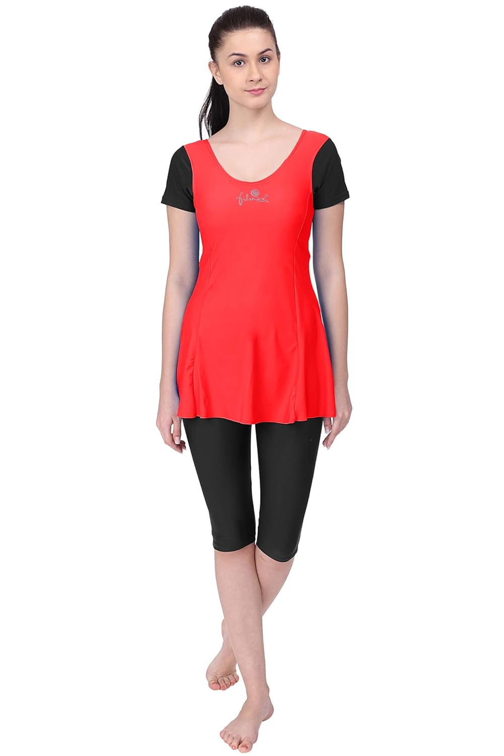 swim dress with leggings