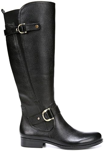 naturalizer riding boots wide calf