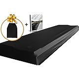 Piano Keyboard Dust Cover for 88 Keys - Made of Nylon / Spandex - Comes Complete with Built-In Bag, Elastic Cord and - Locking Clasp - Keep It Free From Dust and Dirt!