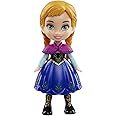 Disney Princess Poseable Anna Movie Dress Mini Toddler Frozen Doll 3"
