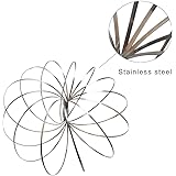 Flow Ring Kinetic Spring Toy 3D Sculpture Ring