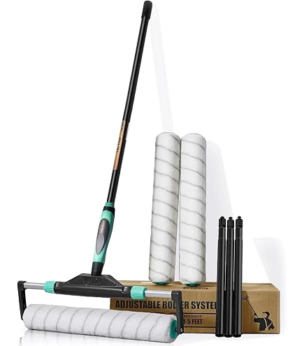 24-Pack 4 Inch Paint Roller Frames - 12 Inch Handles For Detail Painting & Cutting In, Metal Frame
