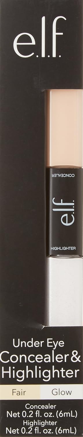 elf under eye concealer & highlighter glow light