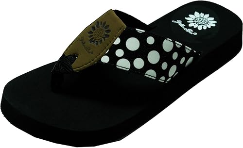 yellow box women's sandals