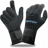 nitescuba Neoprene Gloves 3mm Diving Golves Anti-Slip, Wetsuit Gloves with Adjustable Strap for Diving Scuba, Snorkeling, Surfing, Kayaking and Ice Fishing