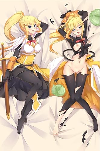 Amazon 抱き枕カバー ダクネス ダスティネス フォード ララティーナ 2way アニメ 萌えグッズ １８禁 枕カバー 二次創作 同人 雑誌 漫画 150 50 Cm 等身大 アニメの紀元 Dbr16 1 アニメ 萌えグッズ 通販