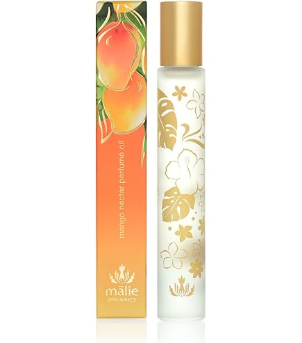 Amazon.com: Mālie Organics Perfume Oil Roll-On, Kōke'e Scent