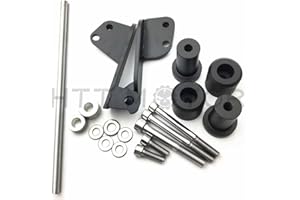 HTTMT MT219-051-BK No Cut Frame Slider Compatible with 2003 2004 2005 2006 Cbr 600Rr Cbr600Rr Rr Black
