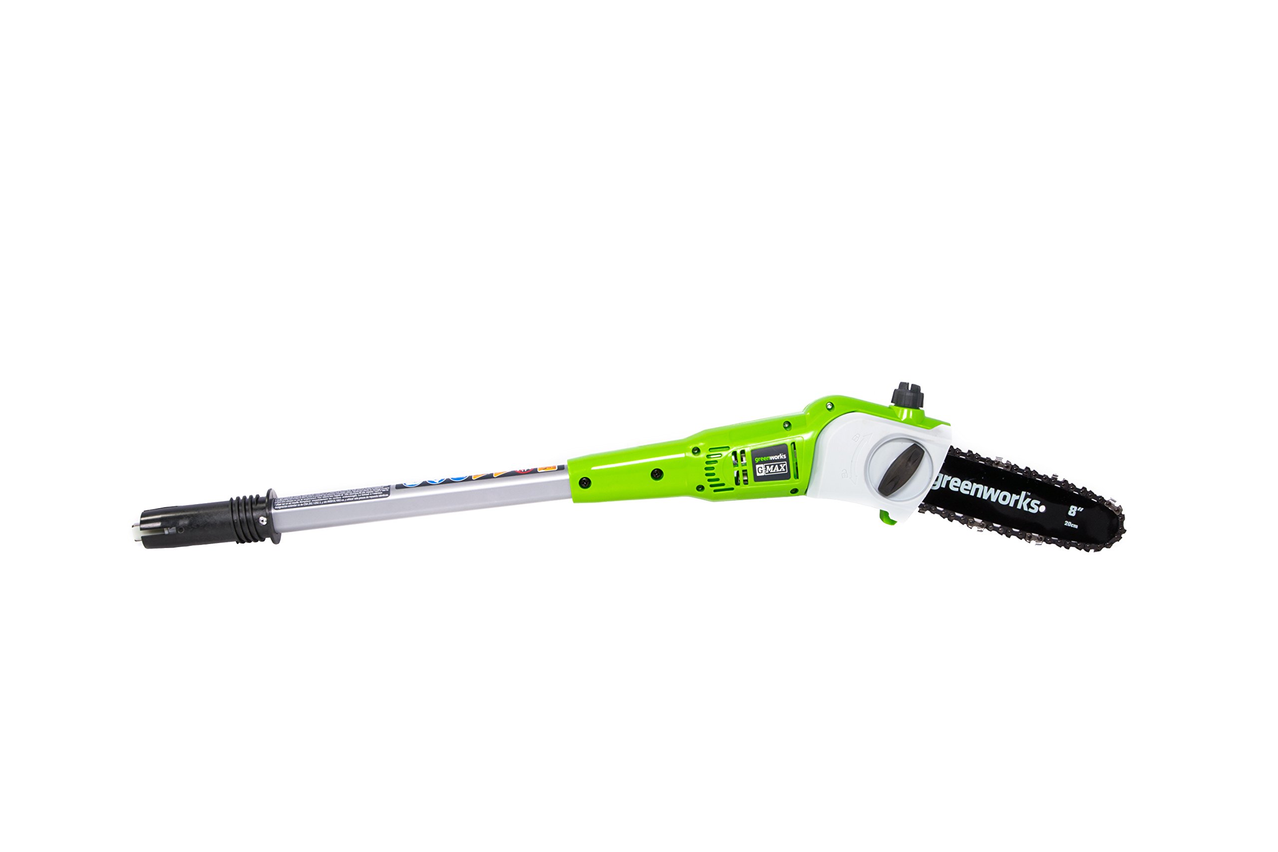 Photo 1 of **ATTACHMENT ONLY**Greenworks 8-Inch 40V Pole Saw Attachment PS40A00