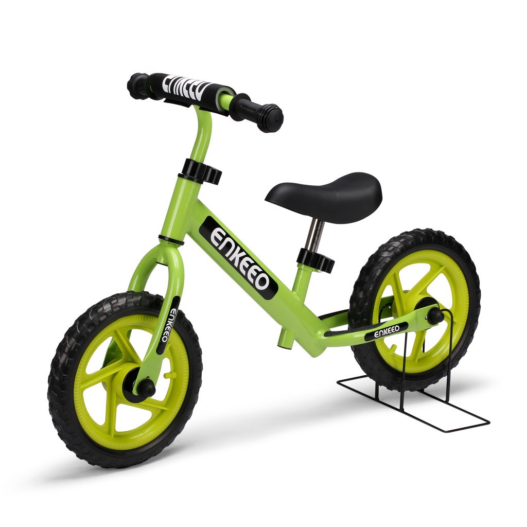 Enkeeo Bicicleta sin Pedales Bicicleta Infantil de Equilibrio Para ~ Años Niños