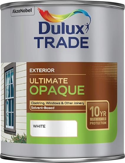 Dulux Trade Ultimate Weathershield blickdicht Holzbeize schwarz/weiß alle Größen