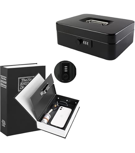 KYODOLED Diversion Book Safe With Combination Lock, Large Safe Secret - View #10