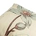 Monkeysell Lotus Leaf Butterfly Flowers Pattern Cotton Linen Throw Pillow Case Cushion Cover Home Sofa Decorative 18 X 18 Inch (S042A2)