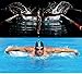 Swimming Goggles, PHELRENA Swim Goggles No Leaking Anti Fog Shatterproof UV Protection, with Silicone Nose Clip Ear Plugs and Protection Case Swim Goggles Suit for Men Women Kids-Best Swim Glasses
