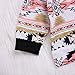 Kashoer 2Pcs Baby Girls Fall Winter Long Sleeve Floral Geometric Print Hoodie + Pants Outfit Set (6-12M, Pink) 2