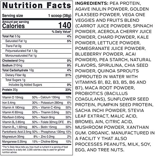 1 Vega+Organic+Shake+Berry+servings
