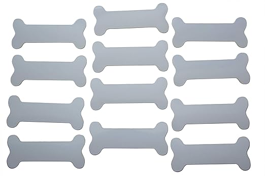 Novel Merk - Juego de imanes para nevera con diseño de hueso de ...