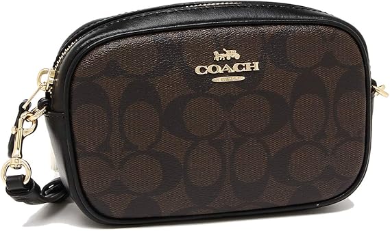 Amazon コーチ アウトレット ショルダーバッグ ベルトバッグ シグネチャー ブラウン レディース Coach F 並行輸入品 ショルダーバッグ