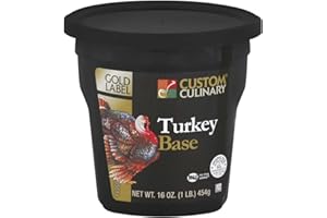 Custom Culinary Gold Label Turkey Base, 1 Pound -- 6 per case.