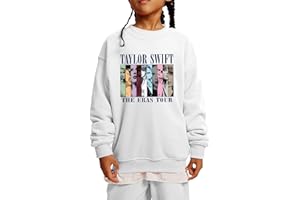 Wakeu 1989 Swift Sweatshirt Taylor Sweatshirts For Teen Girls Kids Boys Girls' Fashion Clothes Concert Outfit 4-14 Years