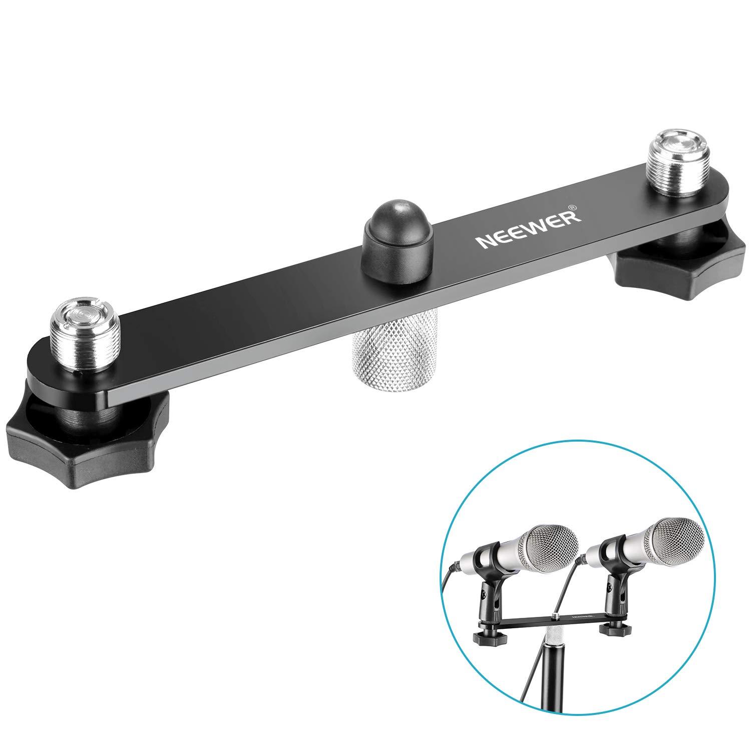 Neewer NW036 Microphone Bar, Durable Sturdy Steel Microphone Mount