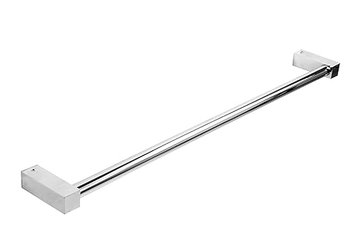 GARBNOIRE Stainless Steel 12 INCH Towel Bar Wall Mounted Bathroom Towel Holder with Chrome Finish