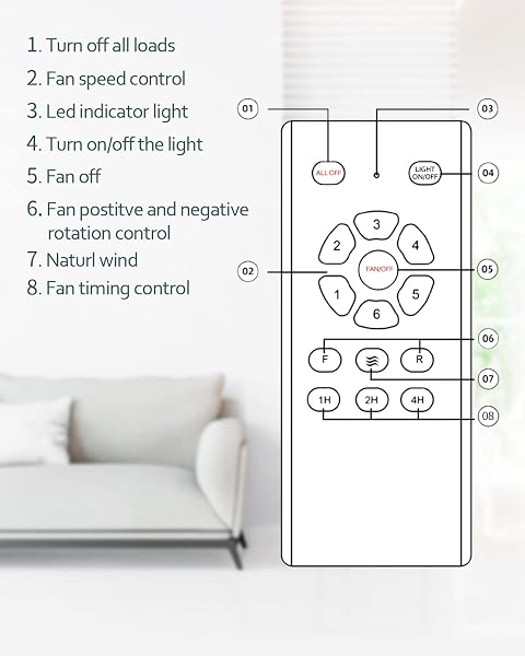 FORROVENCO CEILING FANS WITH LIGHTS AND REMOTE, 52 INCH OUTDOOR CEILING FAN FOR PATIOS WITH LIGHT 3 DOWNRODS, 3 BLADES MODERN CEILING FAN NOISELESS REVERSIBLE DC MOTOR, WOOD FAN FOR FARMHOUSE