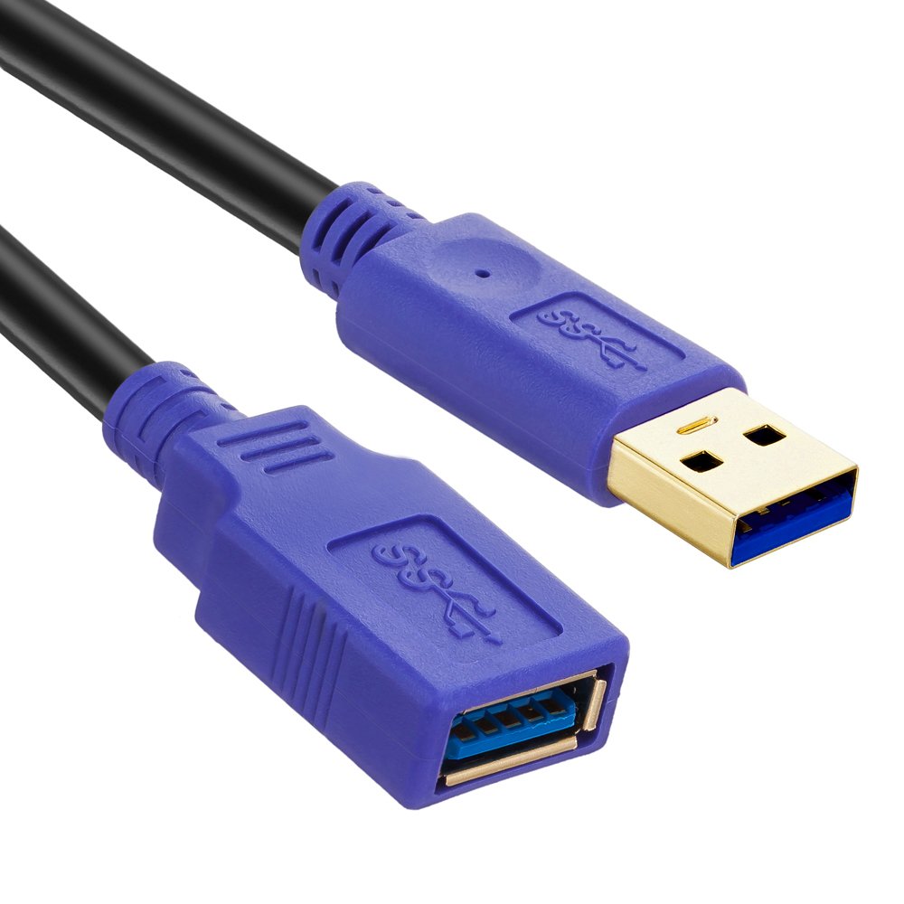 USB 3.0 Extension Cable 20Ft, USB 3.0 Extender Cord Type A Male to A