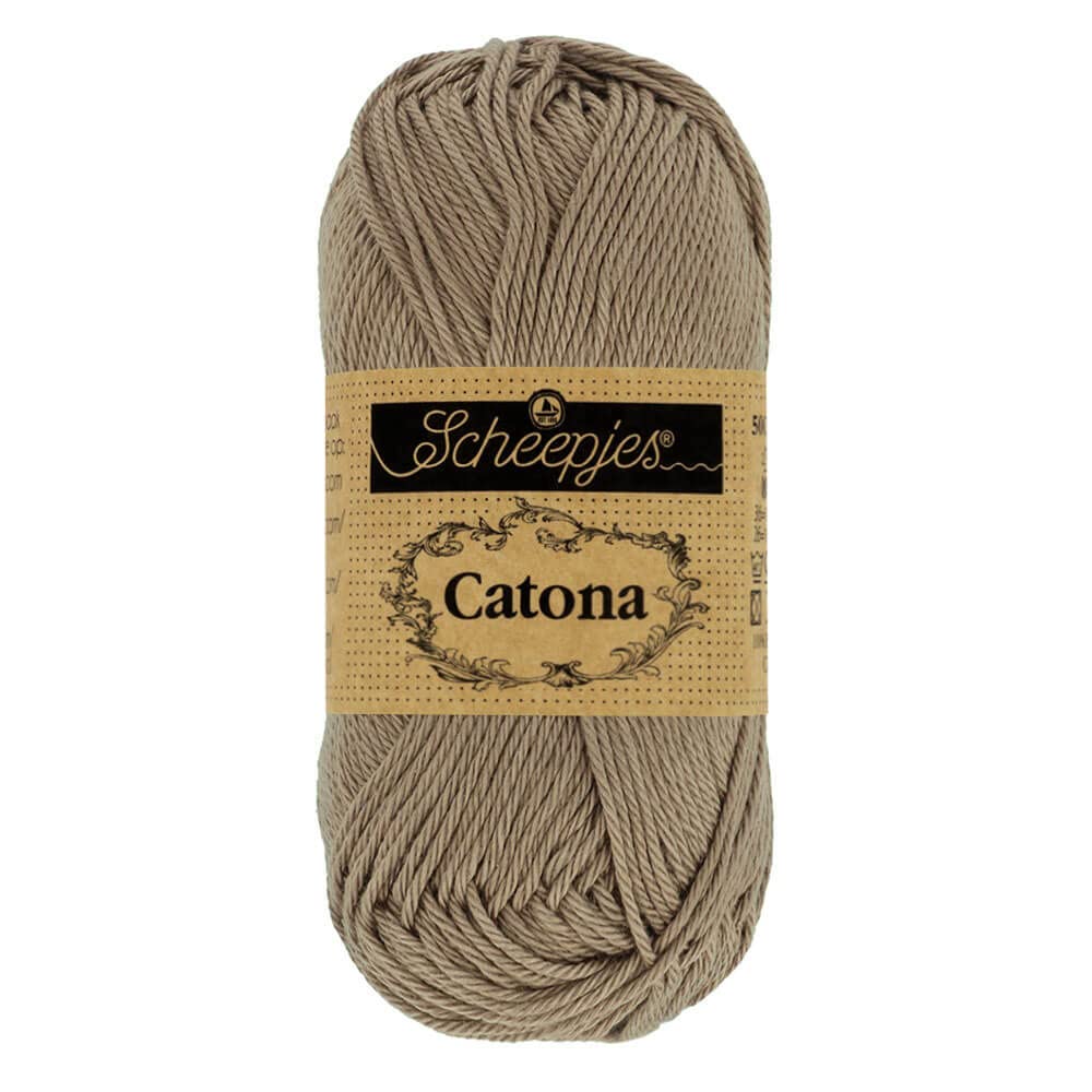 Scheepjes - Scheepjes Catona 254 Moon Rock Yarn - 10x50g — image 1