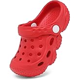 ChayChax Kid's Garden Clogs Cute Slides Sandals Toddlers Beach Pool Shower Shoes with Non-Slip Sole