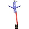 LookOurWay 6ft Air Dancer Tube Man Fly Guy Puppet Complete Set with 1/4HP Sky Blower