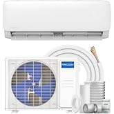 MrCool Easy Pro 12k BTU 19.5 SEER2 Ductless Heat Pump Split System 5th Generation - DIY Mini Split w/ 16ft Lineset &amp; 1 YR Labor Warranty by IWAE