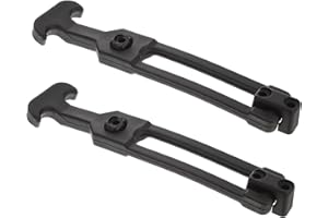 FELTECHELECTR 2pcs Handle Hasp for Toolboxes Elastic Latches Bungee Latch T-Handle Catch Easy Install