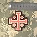 LEGEEON Glow Dark Order Holy Sepulchre Jerusalem Cross Templar Crusaders Tactical Morale PVC Fastener Patch