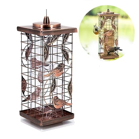 Mc Pig Bird Feeders For Outdoor Grid Like Wild Bird Feeder