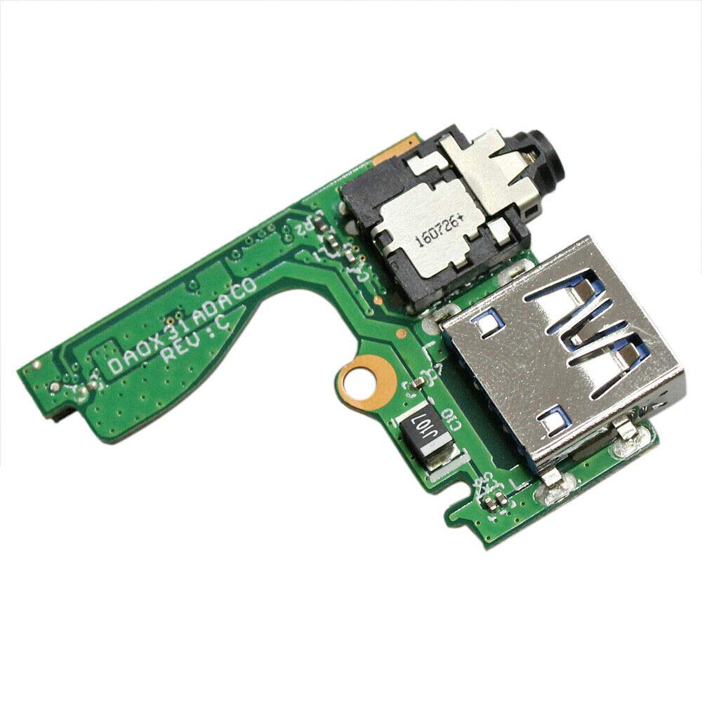ZAHARA USB Audio PCBA Board Replacement For HP Spectre 13W Series 13w010ca 13w020ca 13W030CA 13W000 13W023DX 13AC013DX 13AC033DX USB Audio PCBA Board DA0X31ADAC0 907336001 DEFC0619027