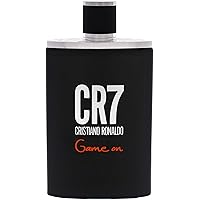 CR7 Game On Cristiano Ronaldo - Eau De Toilette Cologne Scent for Men - With Papaya, Ice, Cedar, and Cashmere Wood - From Cri