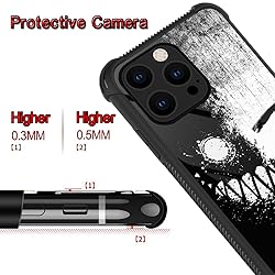 TnXee Compatible with iPhone 14 Pro Case,Ghost Face