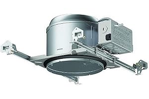 HALO H7ICAT6100WB-6PK Recessed LED Lighting Housing Baffle Trim 6 Pack 6 Inch Grey