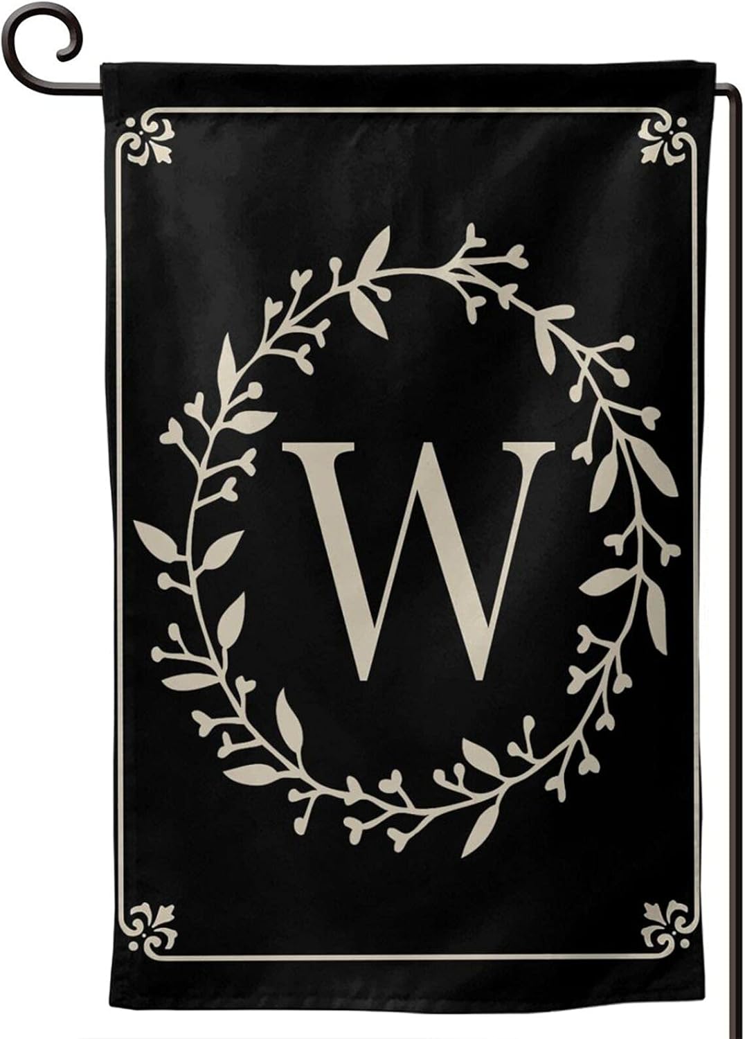 Hitamus Monogram Letter J Garden Flag 12.5