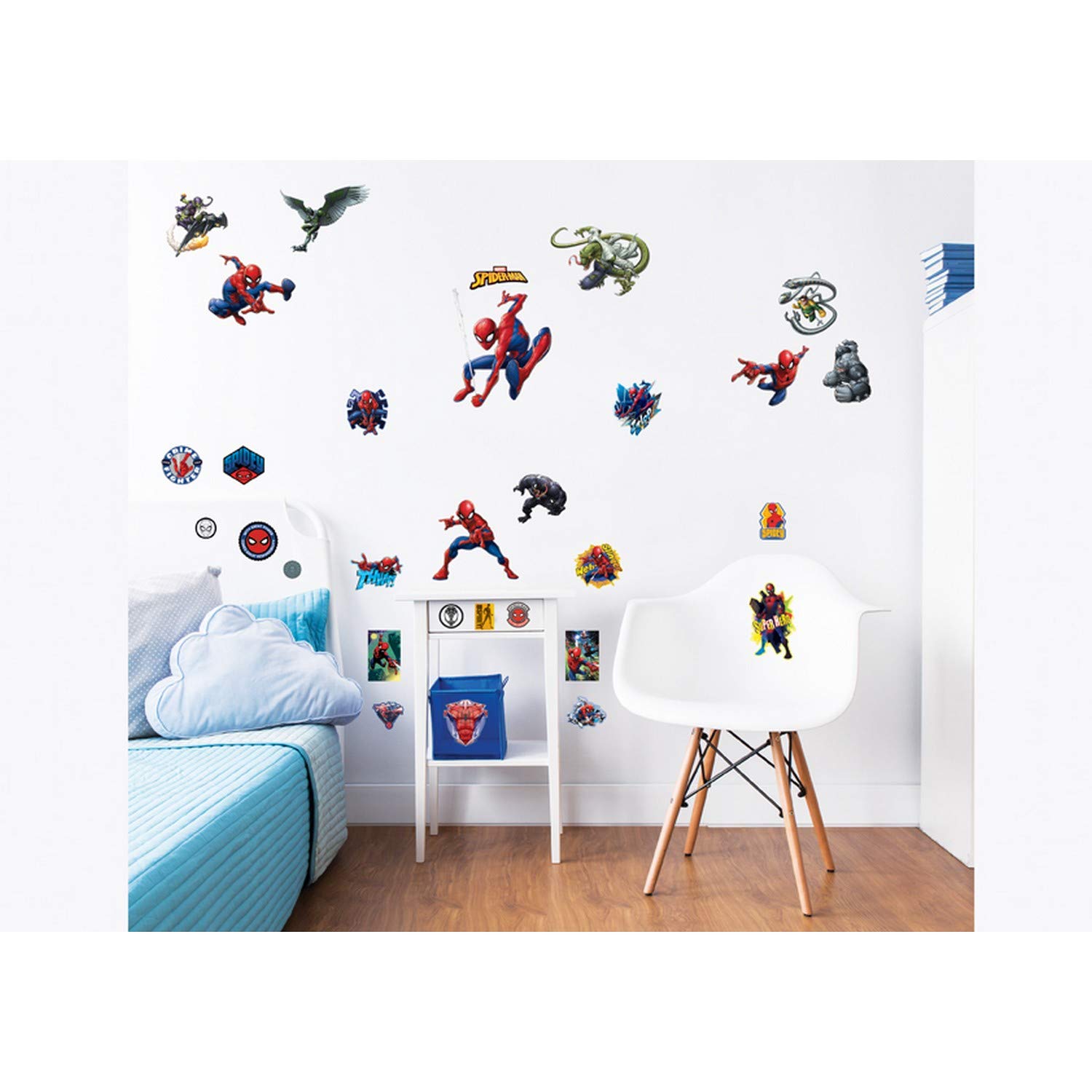 Walltastic "Spiderman Wall Stickers, Multi-Colour
