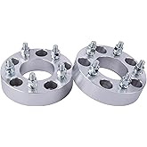 DCVAMOUS 2PC 5x115 to 5x120 Wheel Adapters 1.5 Inch with 14x1.5 Studs Compatible with Dodge 5 Lug for 2004-2008 Magnum, 2006-2025 Charger, 2009-2025 Challenger (Adapt 5x120 Rim on 5x115 Vehicle)