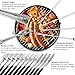 Portable Camping Kitchen Utensil Set, 27-Piece Stainless Steel Outdoor Cooking and Grilling Utensil Organizer Travel Set Perfect for Travel, Picnics, RVs, Camping, BBQs, Parties, Potlucks and morethumb 4
