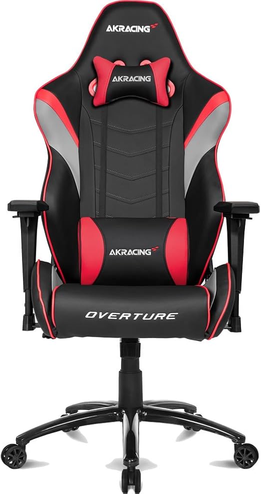 Akracing ゲーミングチェア デスクチェア Overture Red 赤 デスクチェア 文房具 オフィス用品 Amazon Akracing ゲーミングチェア デスクチェア Overture Red 赤 デスクチェア 文房具 オフィス用品 Amazon