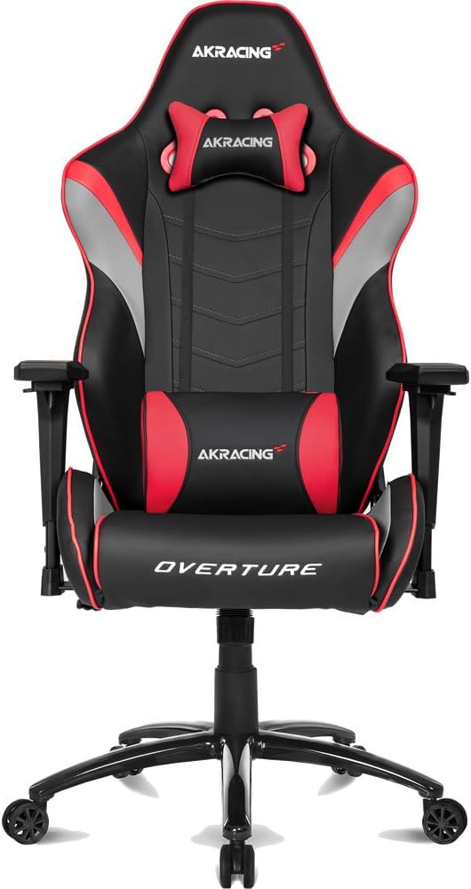 Amazon Akracing ゲーミングチェア デスクチェア Overture Red 赤 デスクチェア 文房具 オフィス用品